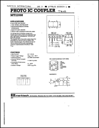 Click here to download MT22000 Datasheet