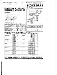 Click here to download MTLB253HR Datasheet