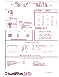 Click here to download 1N3890AR Datasheet