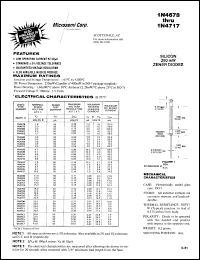 Click here to download 1N4701 Datasheet