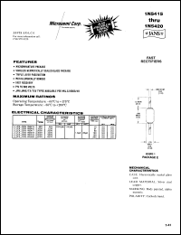 Click here to download 1N5418 Datasheet