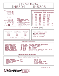 Click here to download 1N6304 Datasheet