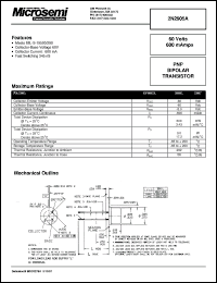 Click here to download 2N2905 Datasheet