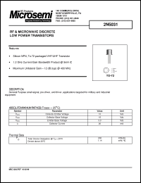 Click here to download 2N5031 Datasheet