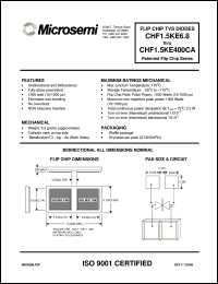 Click here to download CHF1.5KE250A Datasheet