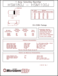 Click here to download HSM1100J Datasheet
