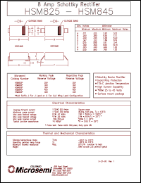 Click here to download HSM825J Datasheet