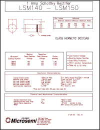 Click here to download LSM145MELF Datasheet