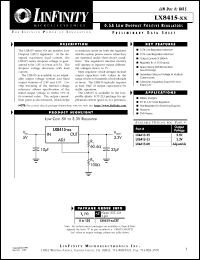 Click here to download LX8415-33CST Datasheet