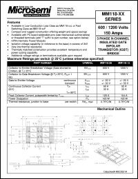 Click here to download MM118-12 Datasheet