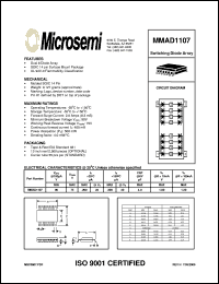Click here to download MMAD1107 Datasheet