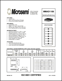 Click here to download MMAD1109 Datasheet