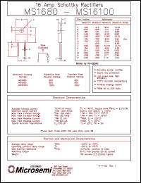 Click here to download MS16100 Datasheet