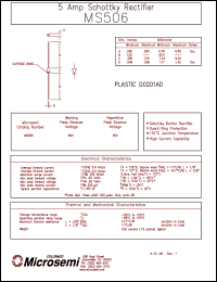 Click here to download MS506 Datasheet