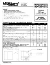 Click here to download MSAGZ52F120A Datasheet