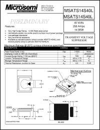 Click here to download MSATS14S40 Datasheet