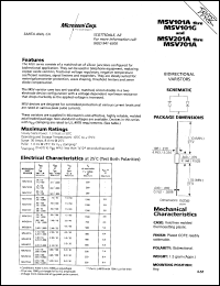 Click here to download MSV101E Datasheet