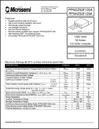 Click here to download PPNGZ52F120A Datasheet