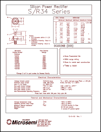 Click here to download R34160 Datasheet