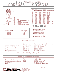 Click here to download SBR6035 Datasheet