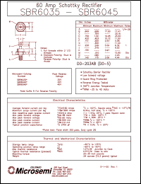 Click here to download SBR6040 Datasheet