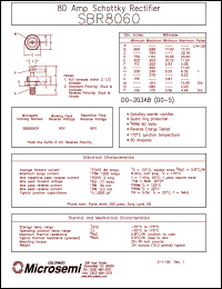 Click here to download SBR8060 Datasheet