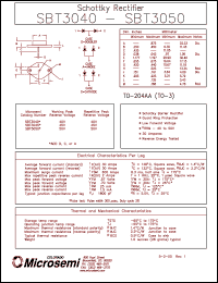 Click here to download SBT3050 Datasheet