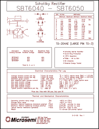 Click here to download SBT6050 Datasheet
