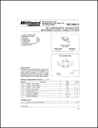 Click here to download SD1400 Datasheet