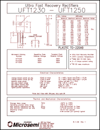 Click here to download UFT1240 Datasheet