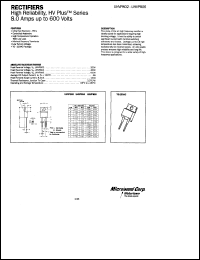 Click here to download UHVP806 Datasheet