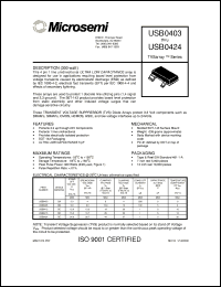 Click here to download USB0403 Datasheet