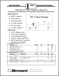 Click here to download 1N277 Datasheet