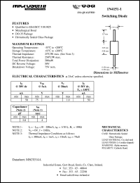 Click here to download 1N4151-1 Datasheet