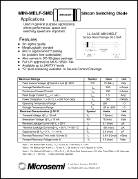 Click here to download 1N4454UR-1 Datasheet