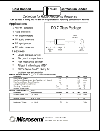 Click here to download 1N949 Datasheet