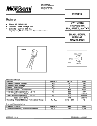 Click here to download 2N2221 Datasheet