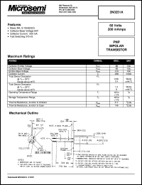 Click here to download 2N3251A Datasheet