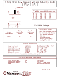Click here to download LSM115J Datasheet