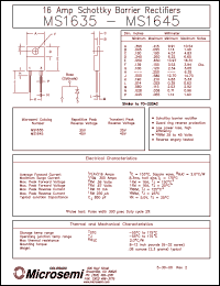 Click here to download MS1635 Datasheet