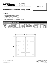 Click here to download MXP18 Datasheet