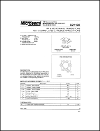 Click here to download SD1422 Datasheet