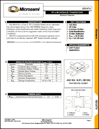 Click here to download SD1474 Datasheet