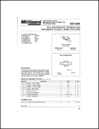 Click here to download SD1495 Datasheet