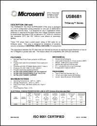 Click here to download USB6 Datasheet