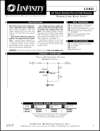 Click here to download LX432 Datasheet