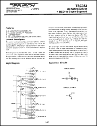 Click here to download TC383AL/CL Datasheet