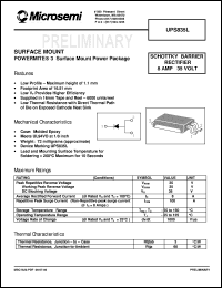 Click here to download UPS835L Datasheet