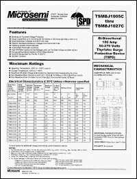 Click here to download TSMBJ1012C Datasheet