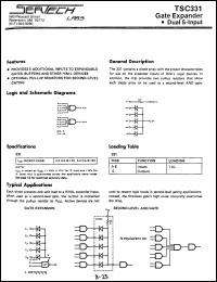 Click here to download TSC331 Datasheet